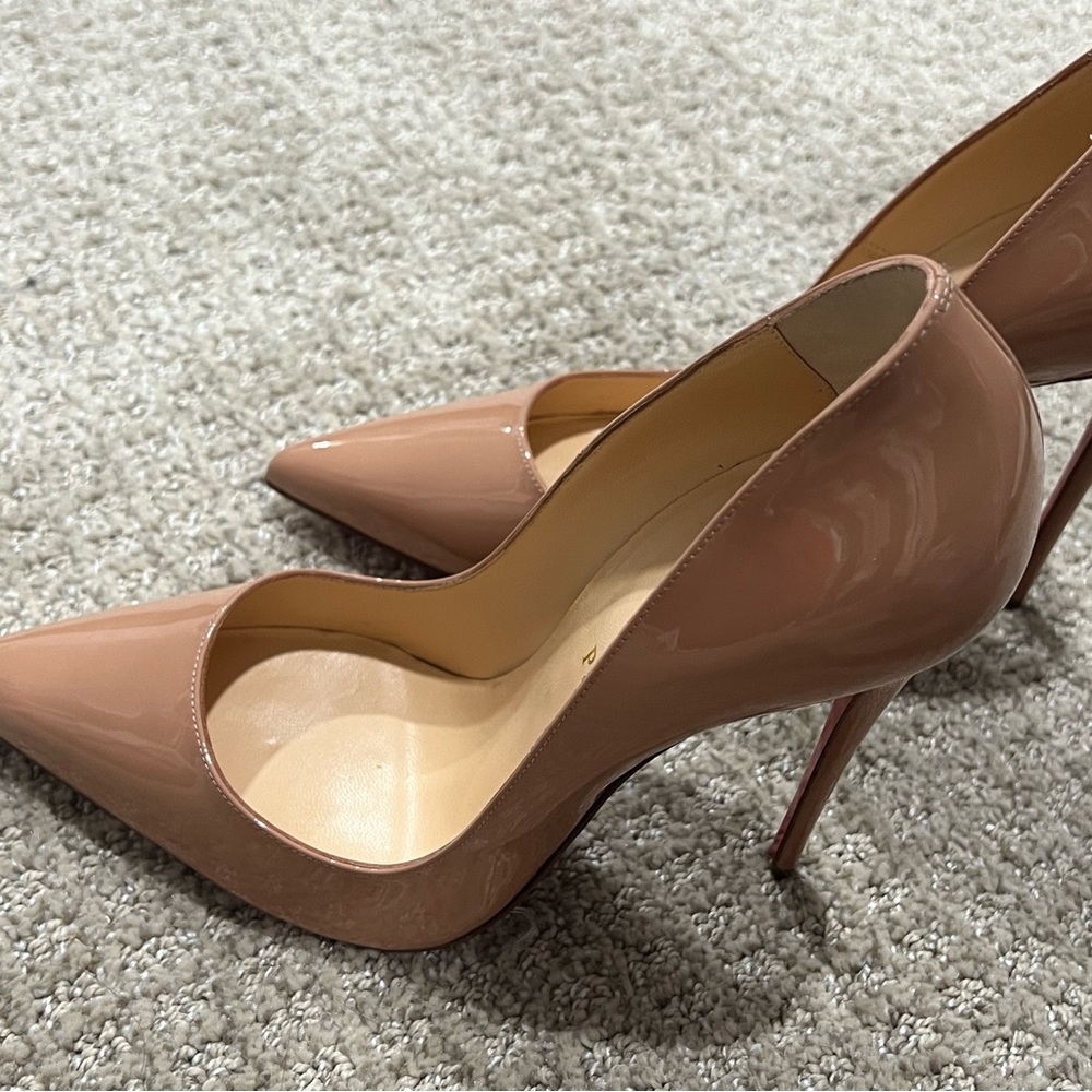 Christian louboutin so late 120mm Nude
